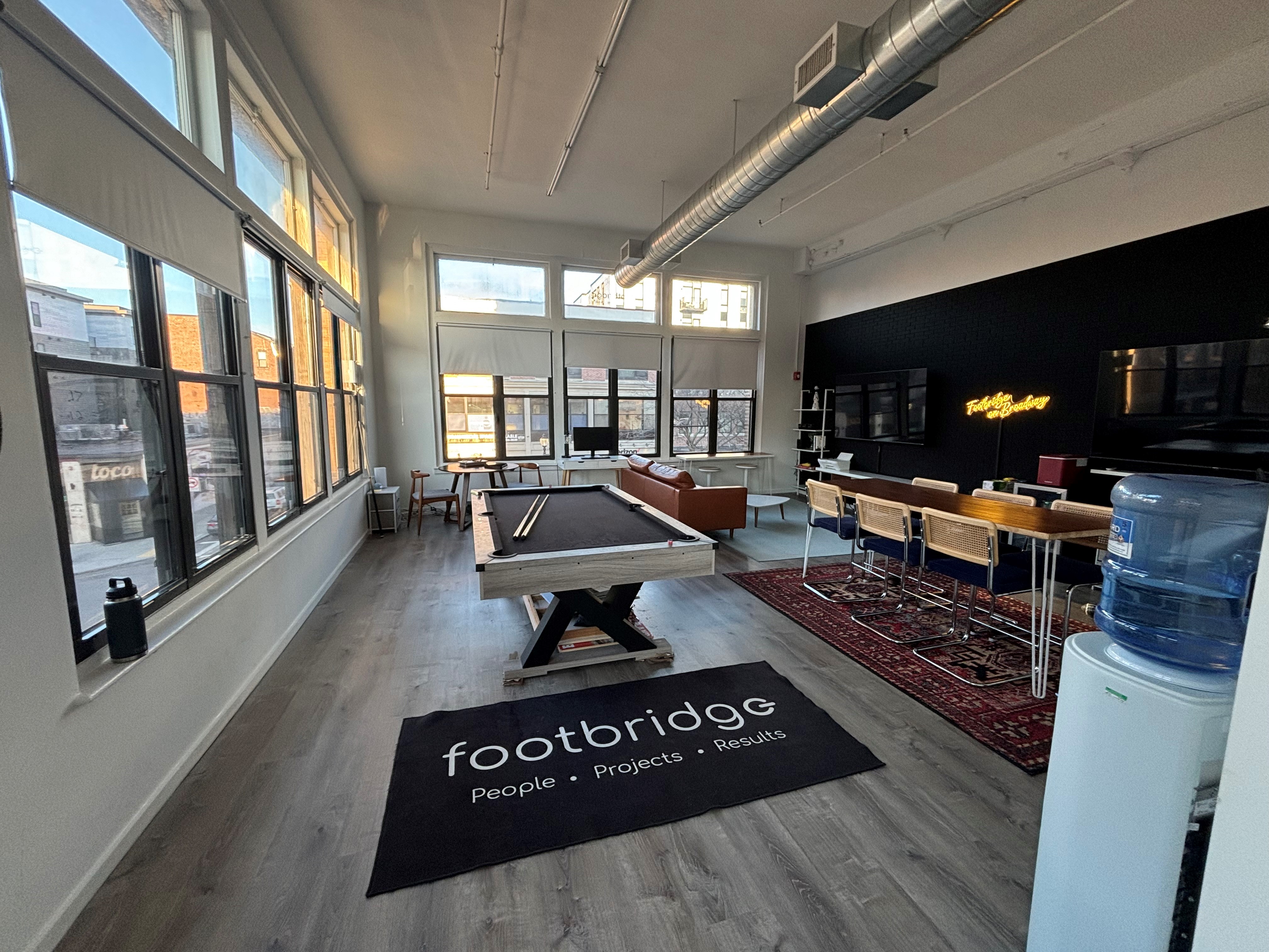 Footbridge South Boston Delivery COE exterior